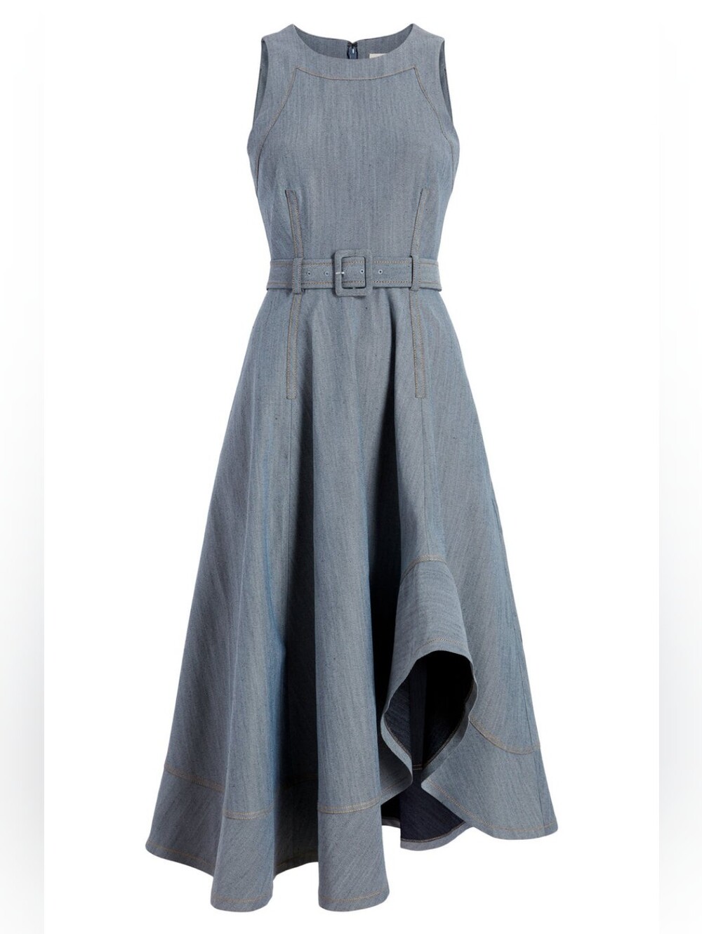 Cinq a Sept Zelda Jean Dress Size 0 - Picture 8 of 11